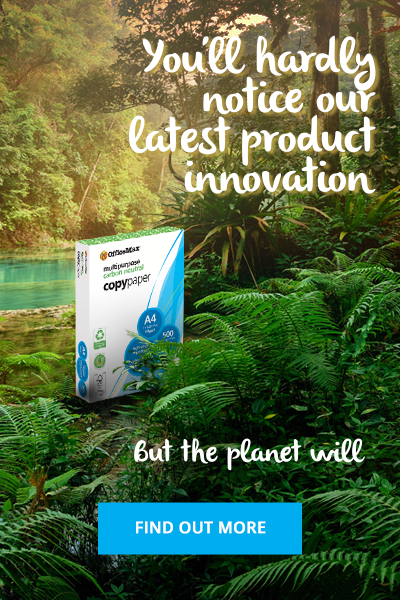 Find out more about our plastic-free copy paper wrap